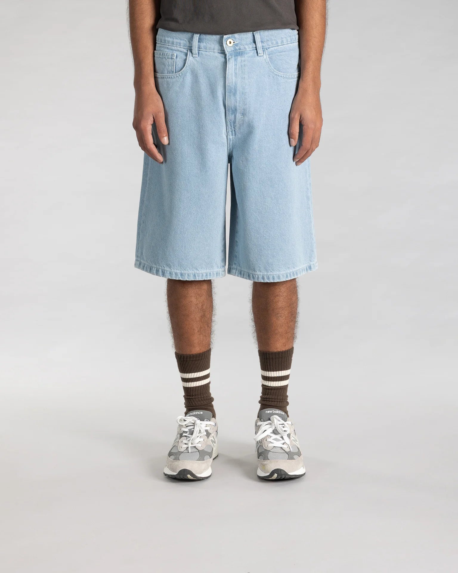 Short Wide 5 Shorts Homme Ice Stone Denim