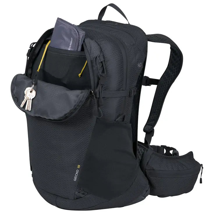 Zaino Gecko 18 Nero