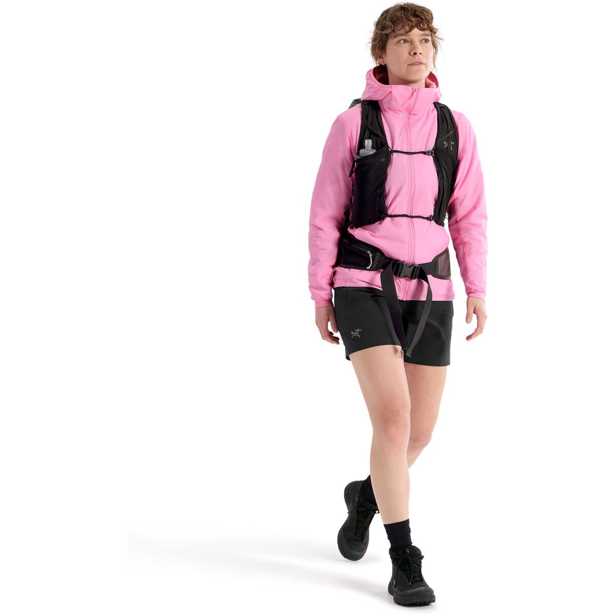 Frau Atom Hoody Jacke Pineberry
