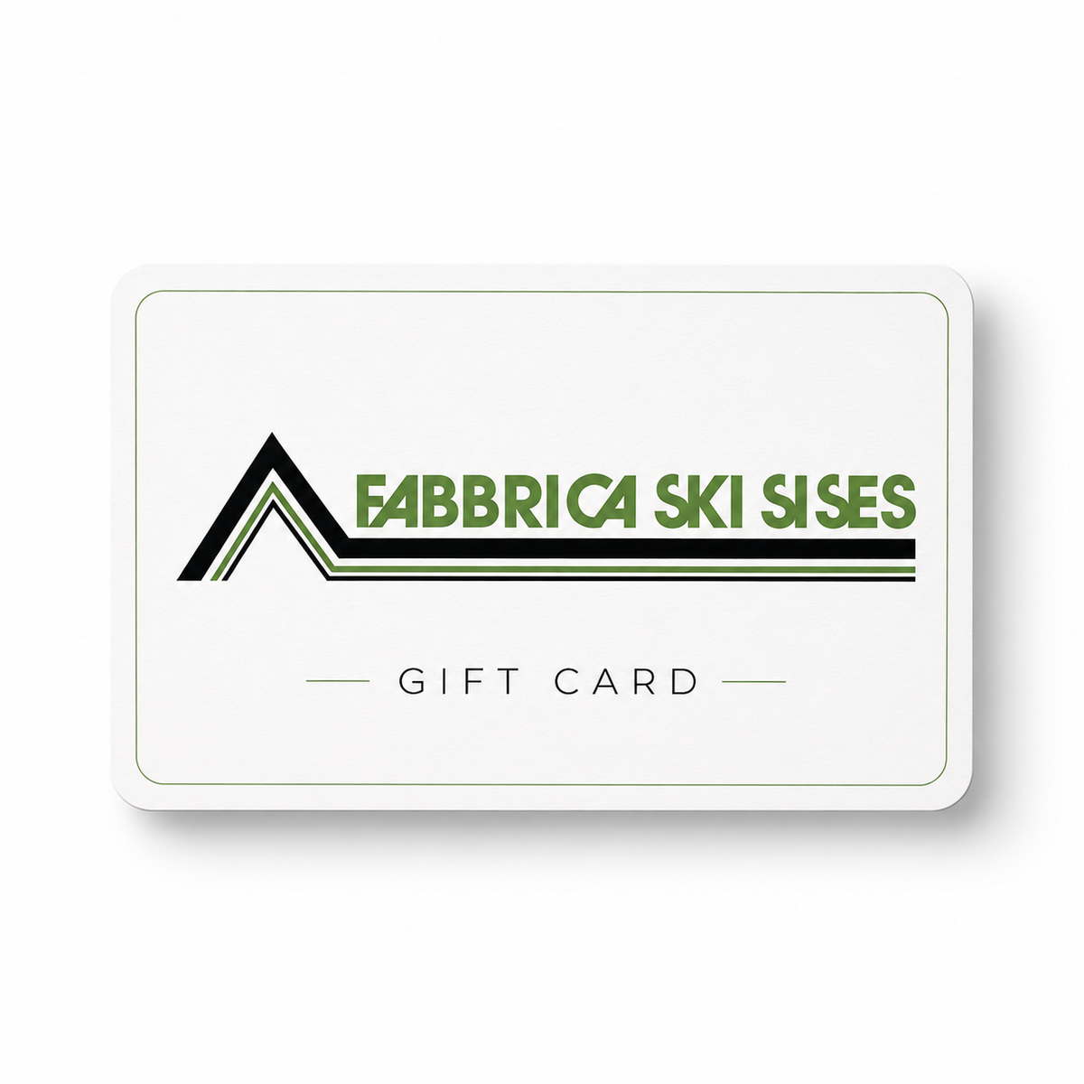 Gift Card Fabbrica Ski Sises