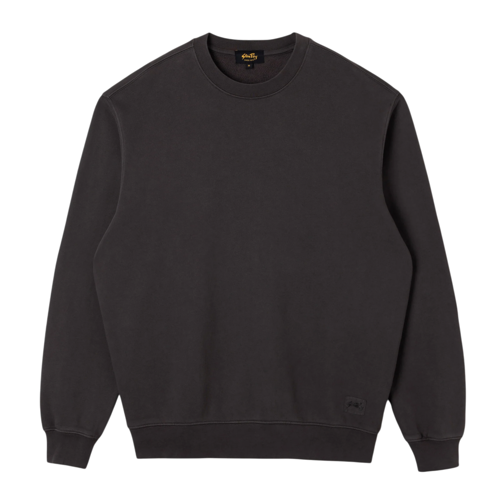Sudadera Patch Crew Hombre Raven Black