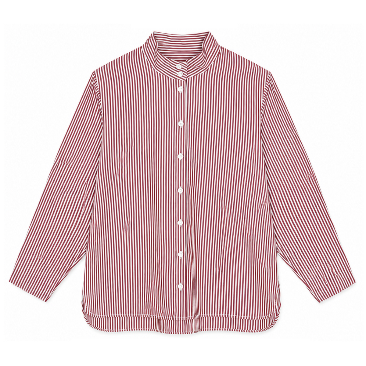 Camisa Dua Mujer White / Bordeaux