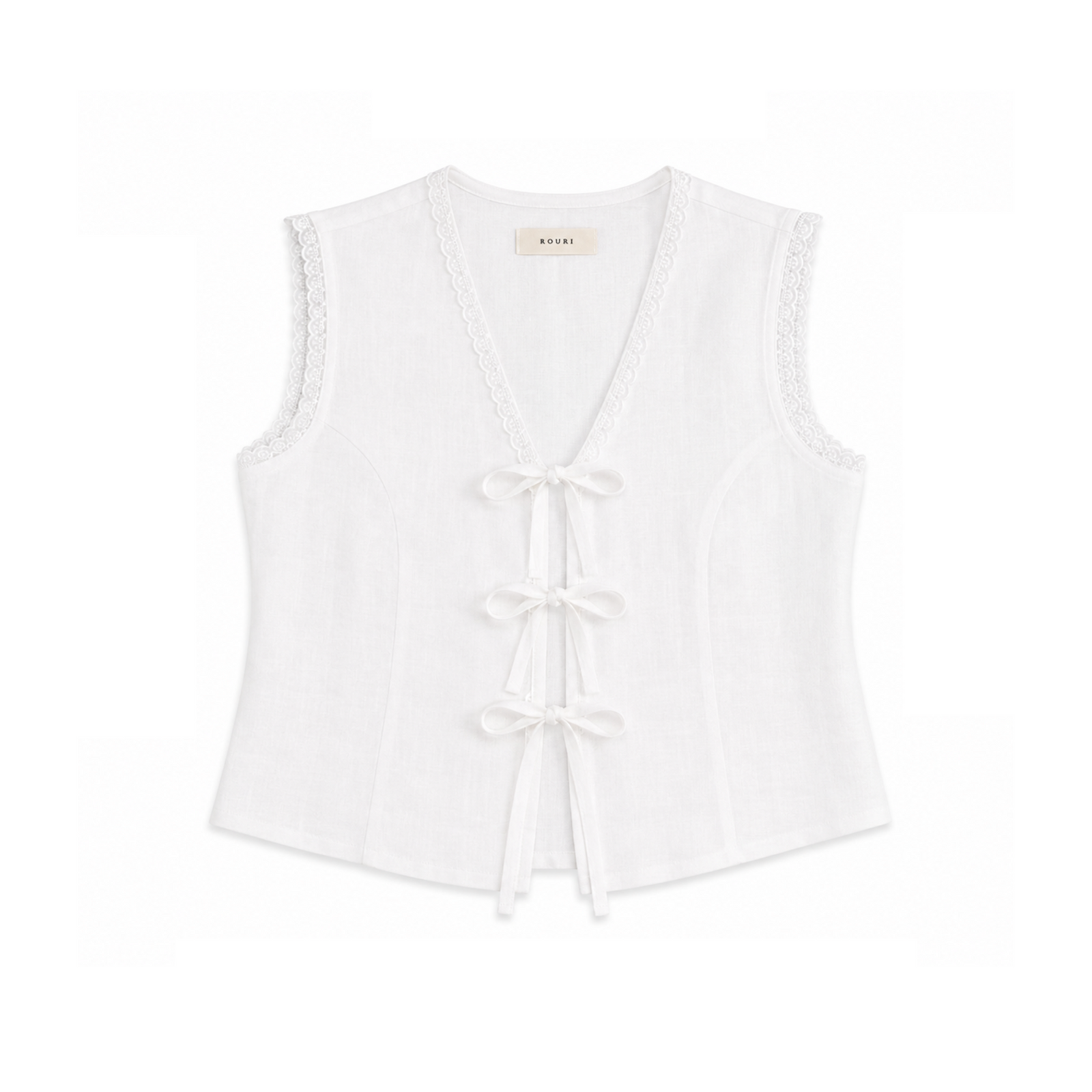 Top Vega Mujer blanco