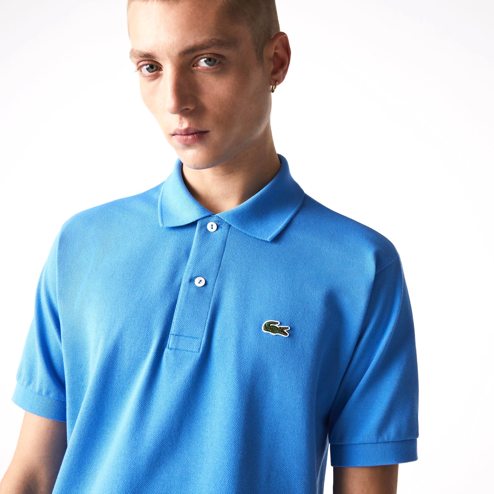 Men's L.12.12 Classic Fit Polo Light Blue 