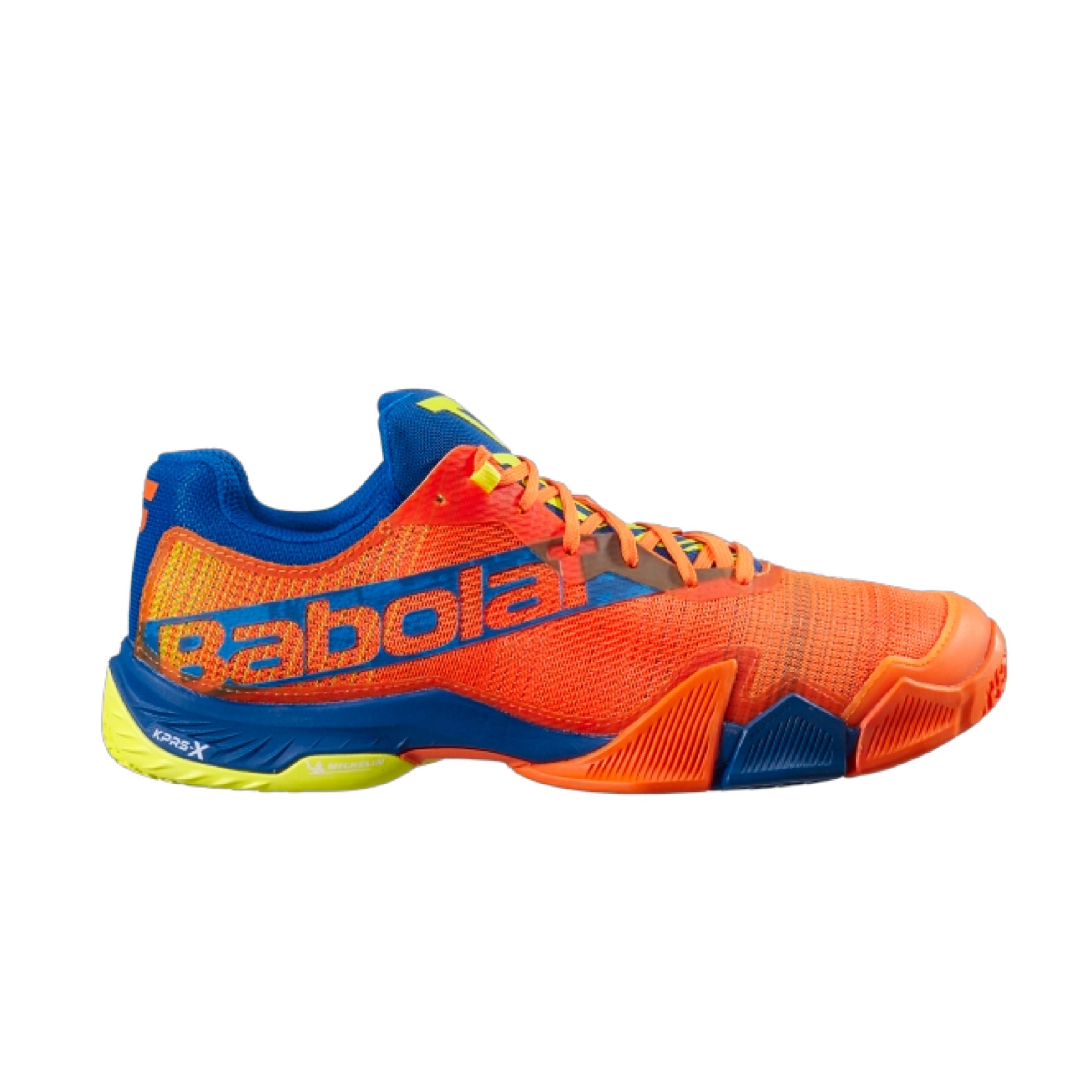 Men's Jet Premura Padel Shoes Orange/Dark Blue 