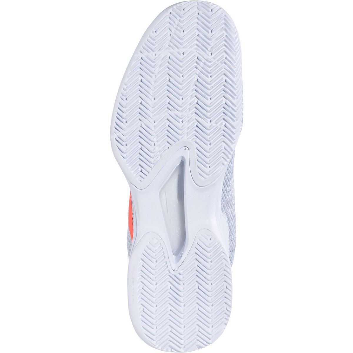 Babolat | Scarpe da Tennis Jet Tere Clay Donna Bianco/Corallo - Fabbrica Ski Sises