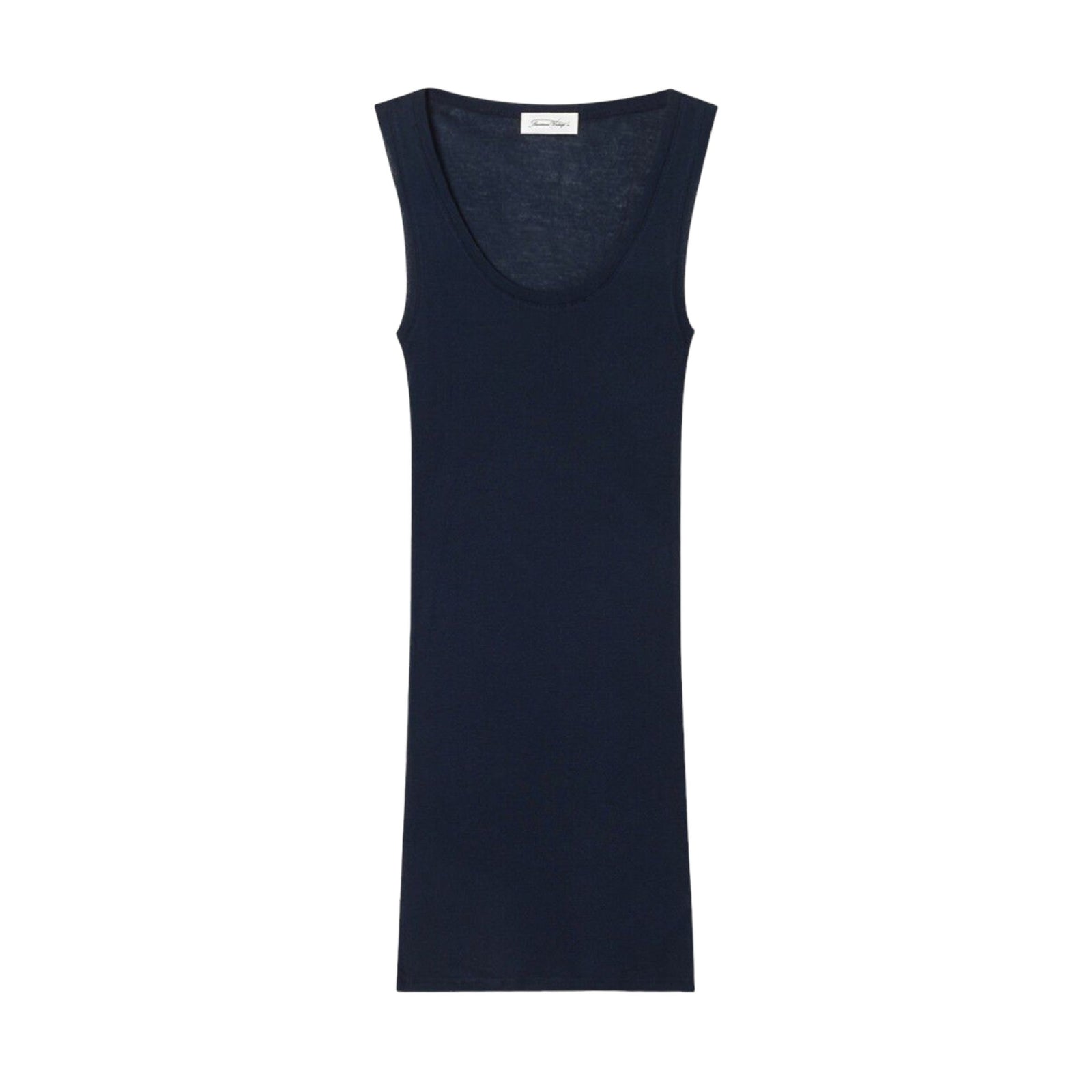 American Vintage | Canotta Massachusetts Donna Navy - Fabbrica Ski Sises