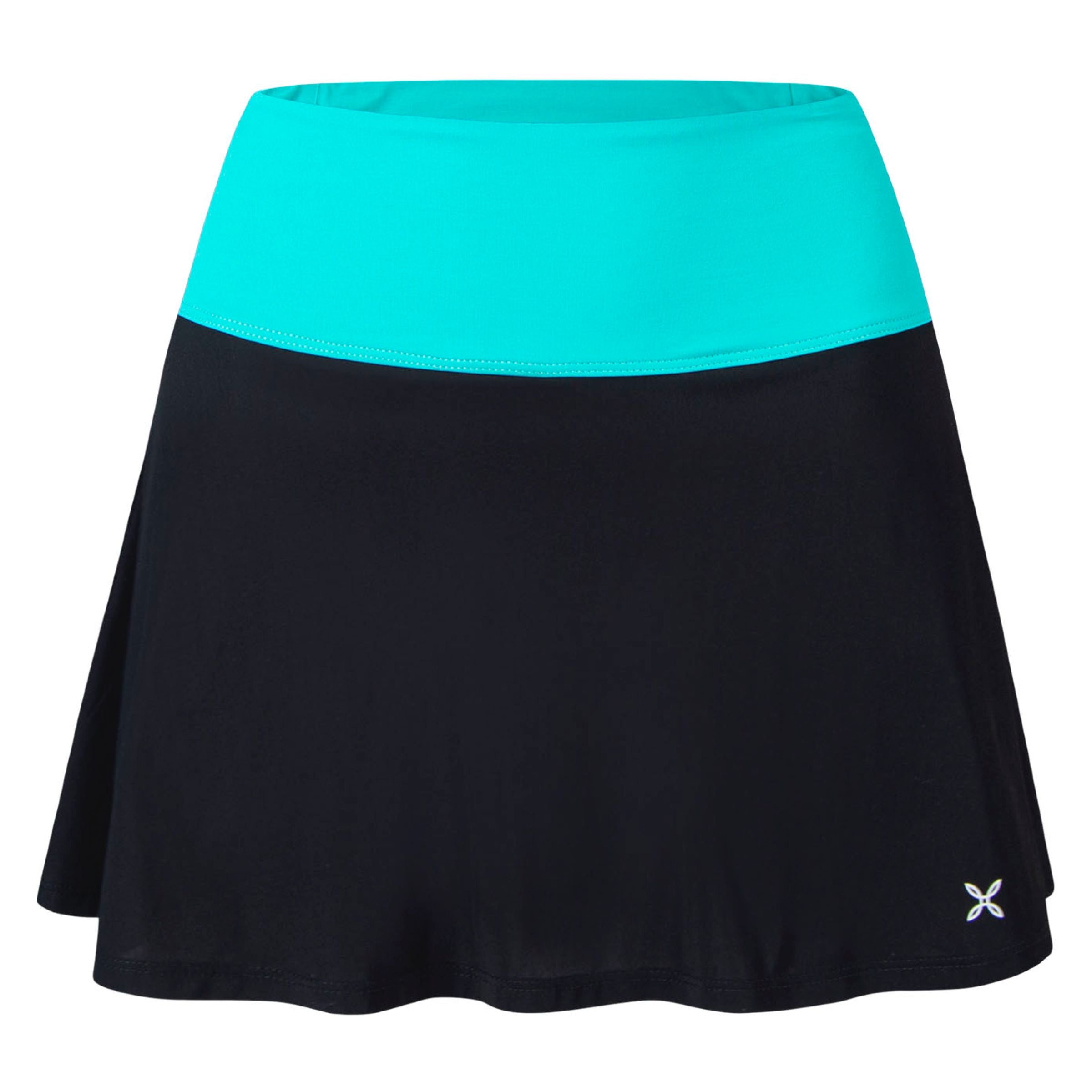 Women's Sensi Smart Skirt Nero/Care Blue 