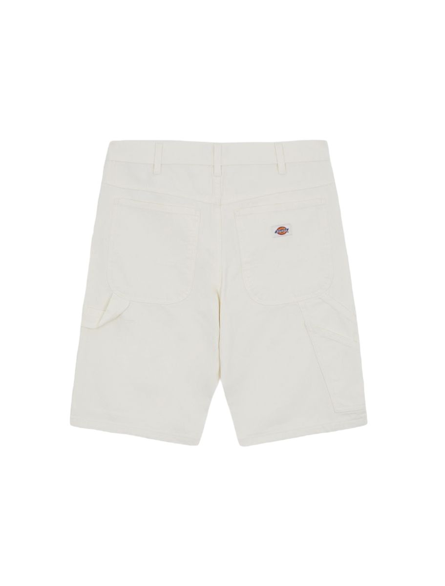 Men's Duck Canvas Shorts Stone Washed Cloud 