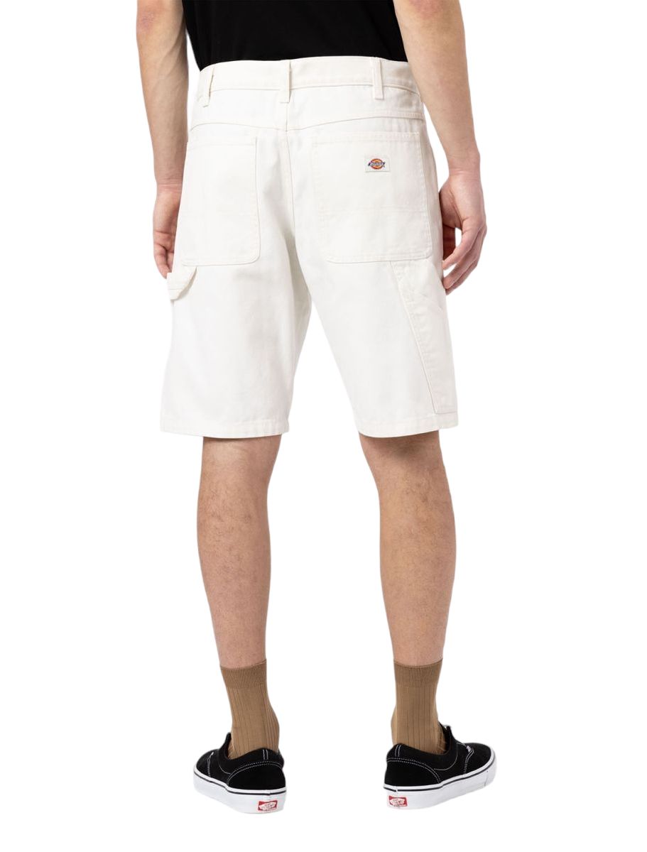 Dickies | Pantaloncini Duck Canvas Uomo Stone Washed Cloud - Fabbrica Ski Sises