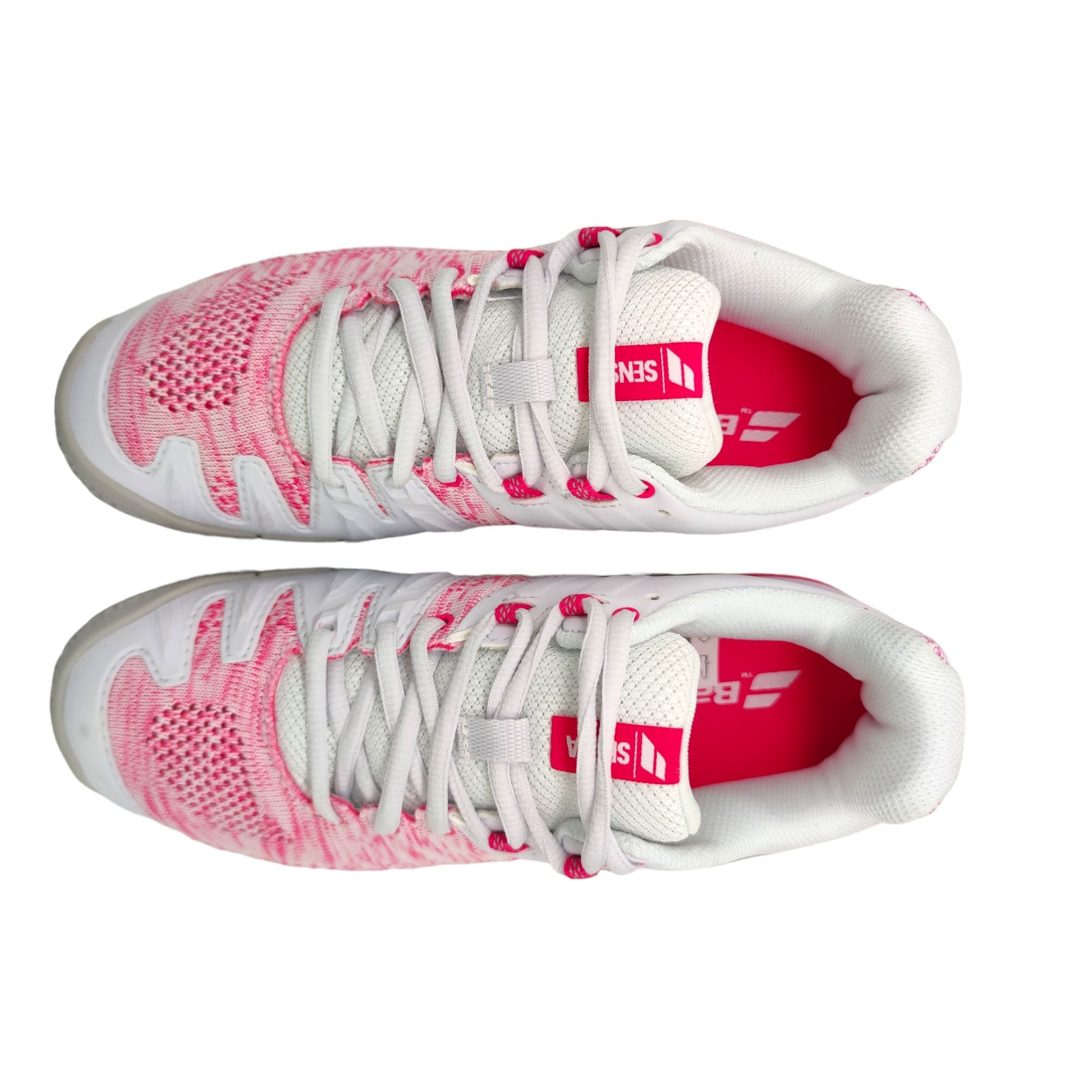 Women's Sensa Padel Shoes White/Pink Peacock 