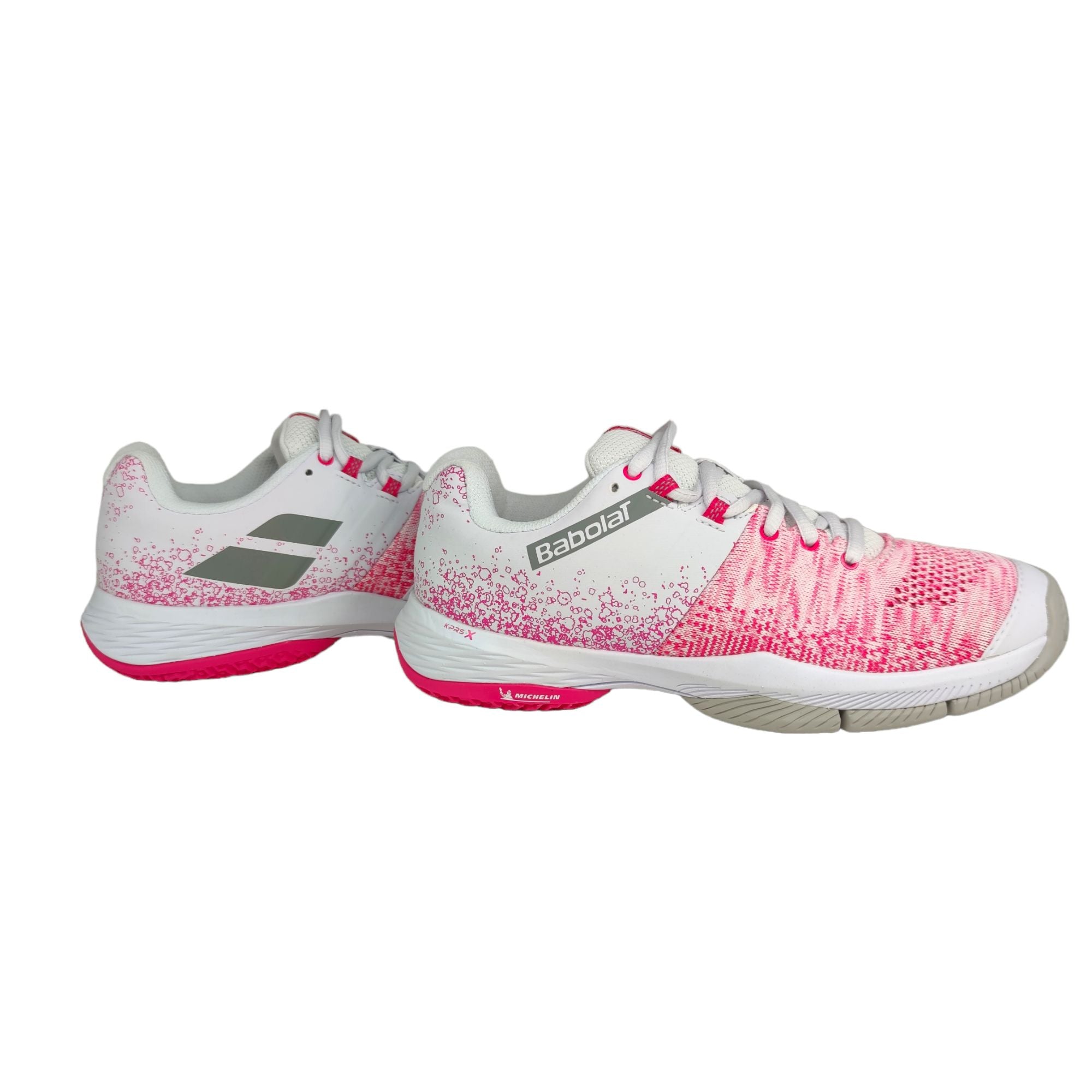 Babolat | Scarpe da Padel Sensa Donna White/Pink Peacock - Fabbrica Ski Sises