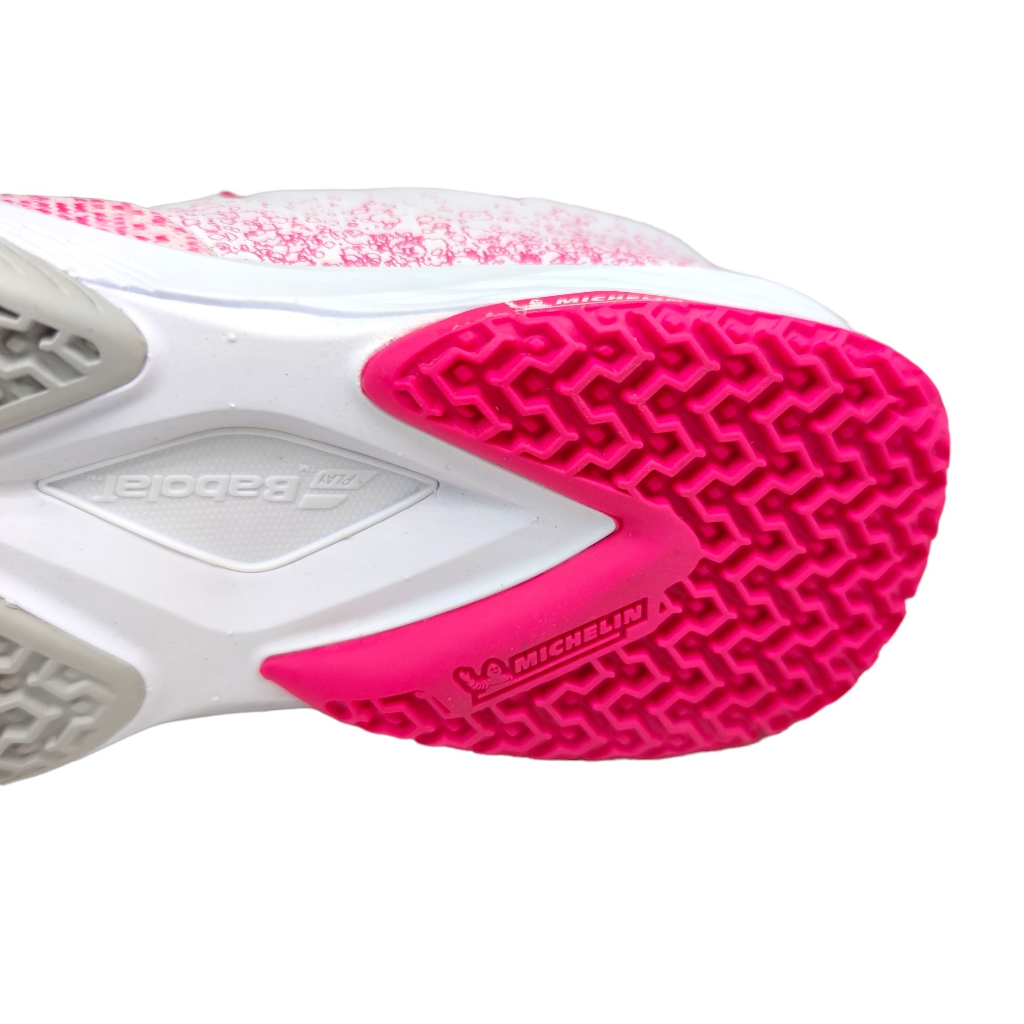 Women's Sensa Padel Shoes White/Pink Peacock 