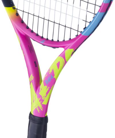 Pure Aero Rafa Non Incordata Tennis Racket Jaune/Rose/Bleu 