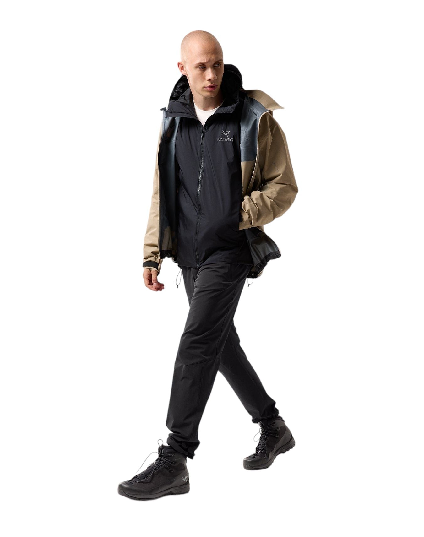 Men's Atom Hoody Jacket Black 