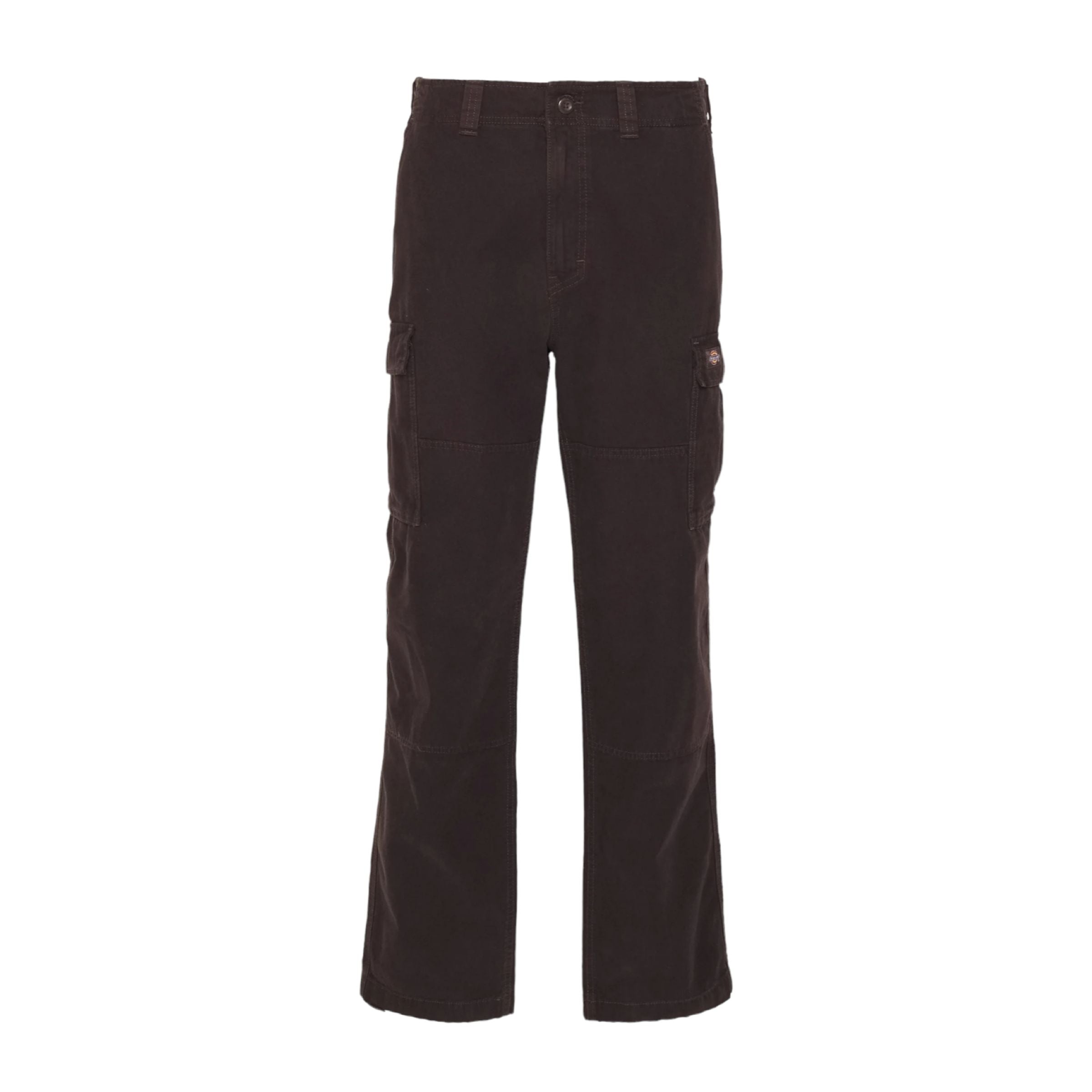 Men's Johnson Cargo Trousers Dark Brown 