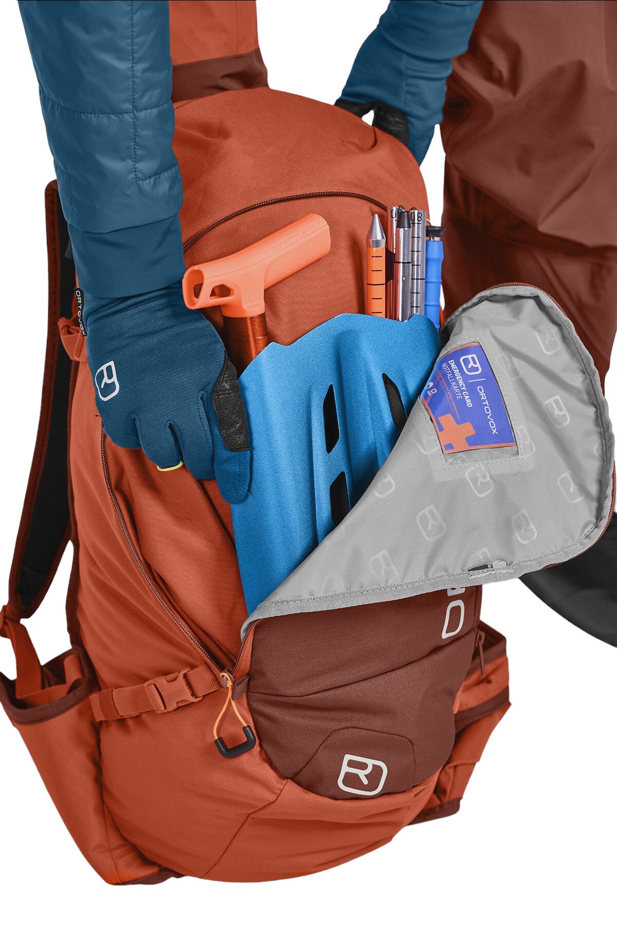 Ortovox | Zaino Tour Rider 30 Desert Orange - Fabbrica Ski Sises