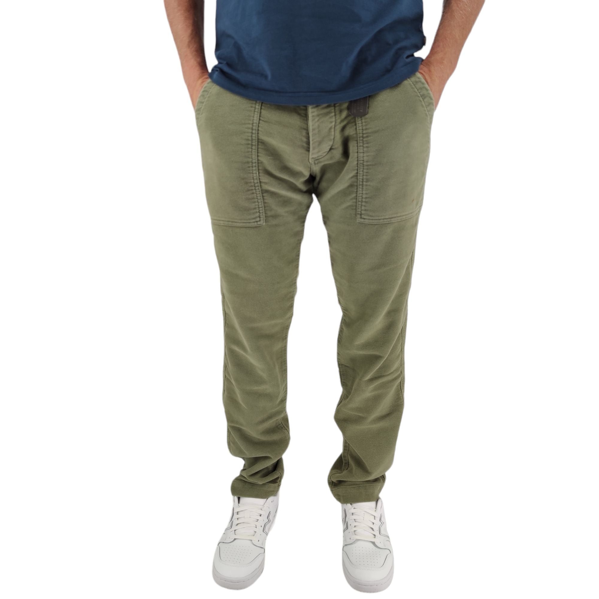 Men's Fatigue Degrasse Trousers Military Green 