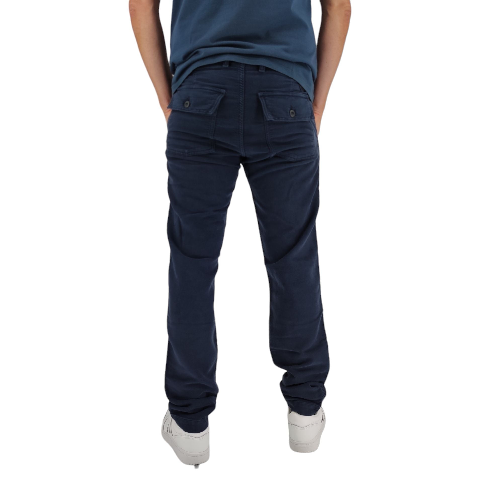 Men's Fatigue Degrasse Trousers Navy Blue 