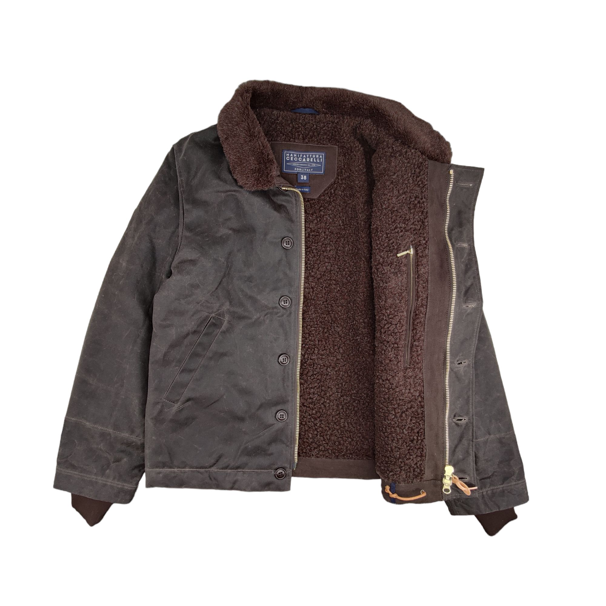 Manifattura Ceccarelli | Giacca New Deck Uomo Choccolate - Fabbrica Ski Sises