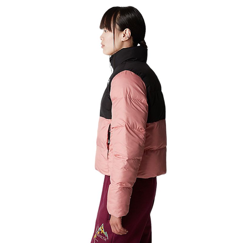 Women's Cropped Saikuru Jacket Shady Rose/Black 