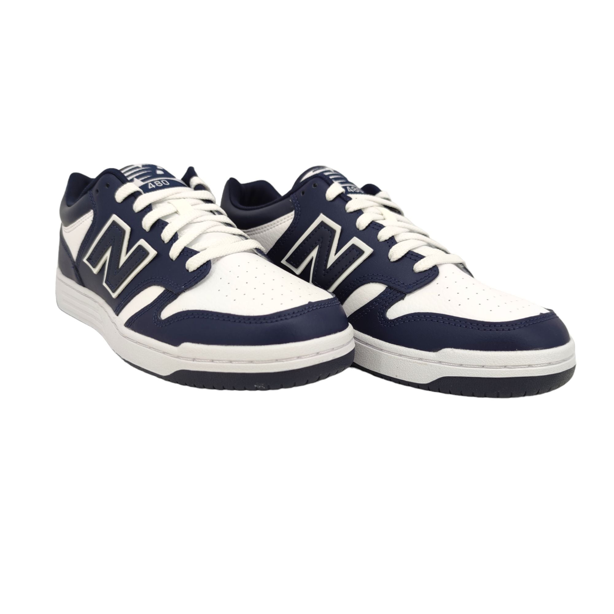 New Balance | Scarpe 480 Uomo White/Navy - Fabbrica Ski Sises