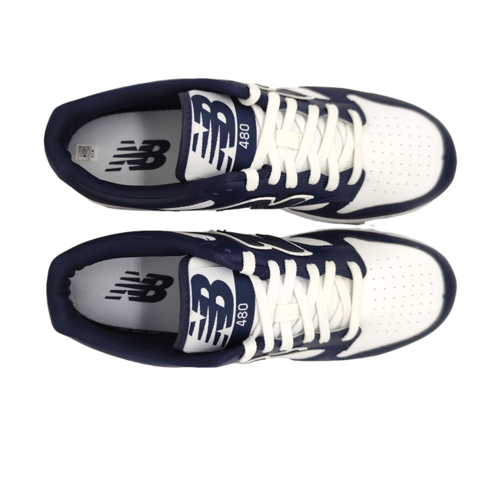 New Balance | Scarpe 480 Uomo White/Navy - Fabbrica Ski Sises