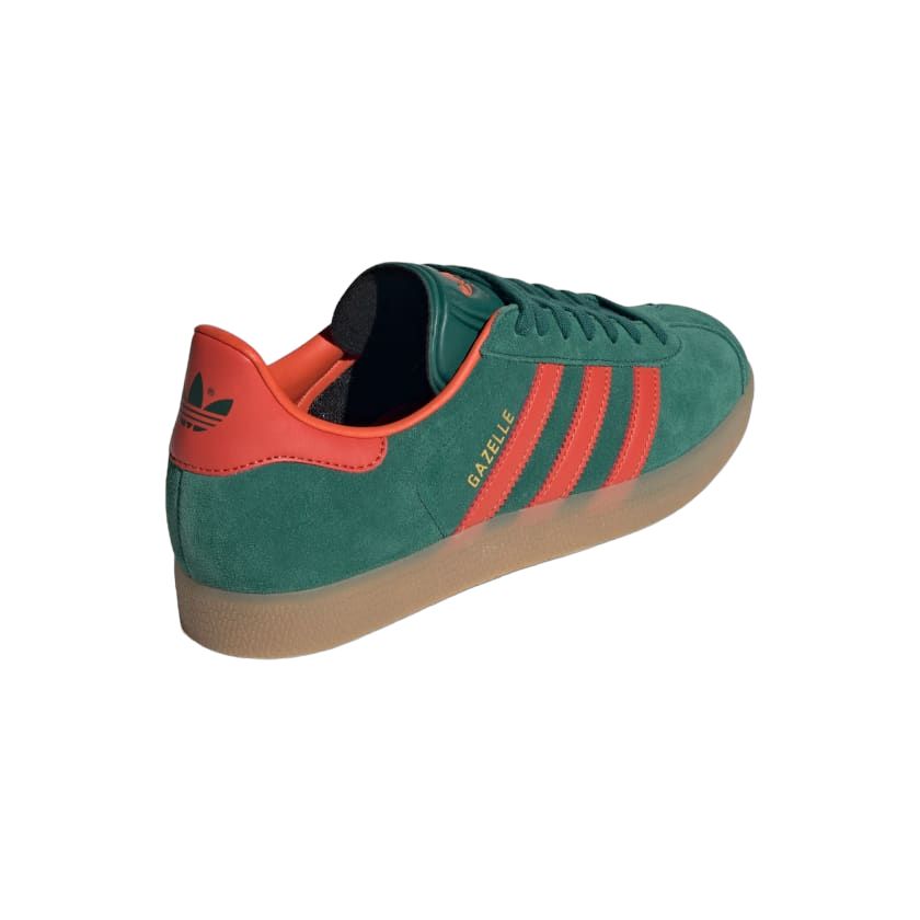 Adidas | Scarpe Gazelle Collegiate Green/Preloved Red/Gum - Fabbrica Ski Sises