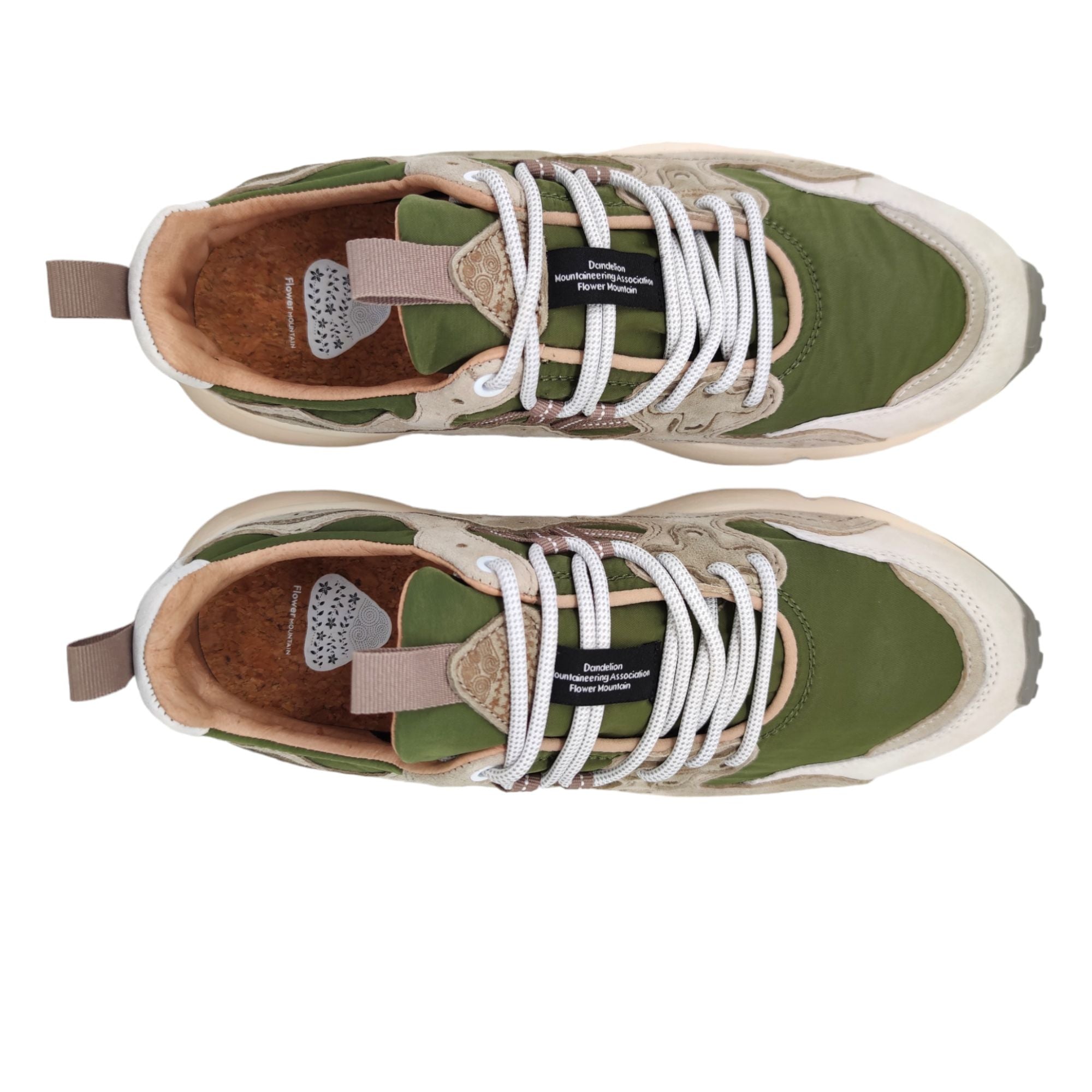 Flowermountain | Scarpe Yamano 3 Uomo Off White/Military/Green - Fabbrica Ski Sises