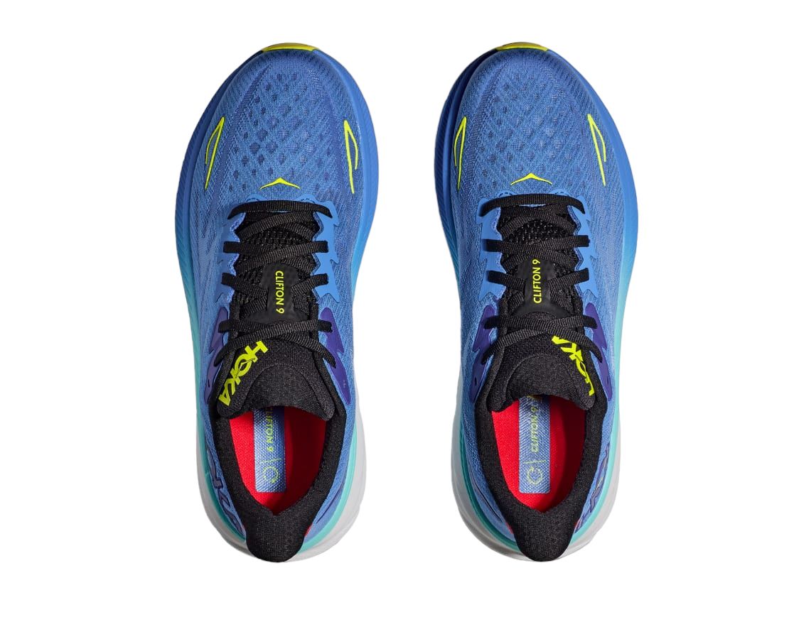 Men's Clifton 9 Shoes Virtual Blue/Cerise 