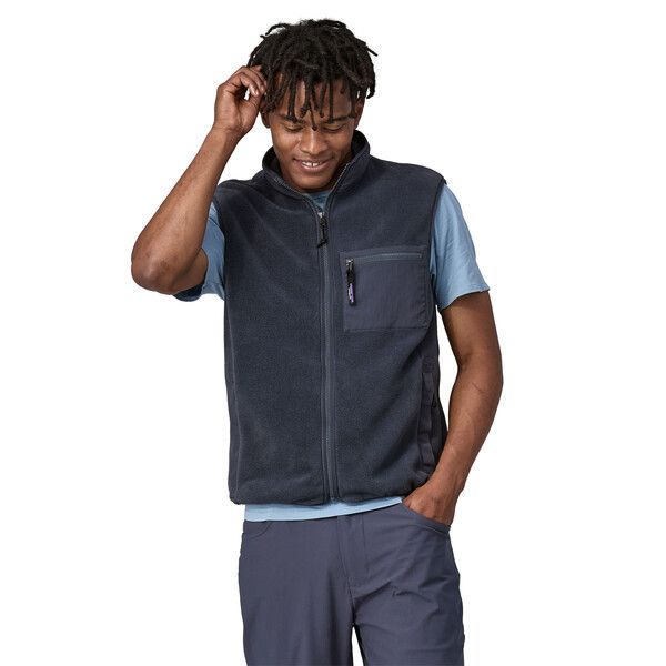 Men's Synchilla Fleece Vest Smolder Blue 