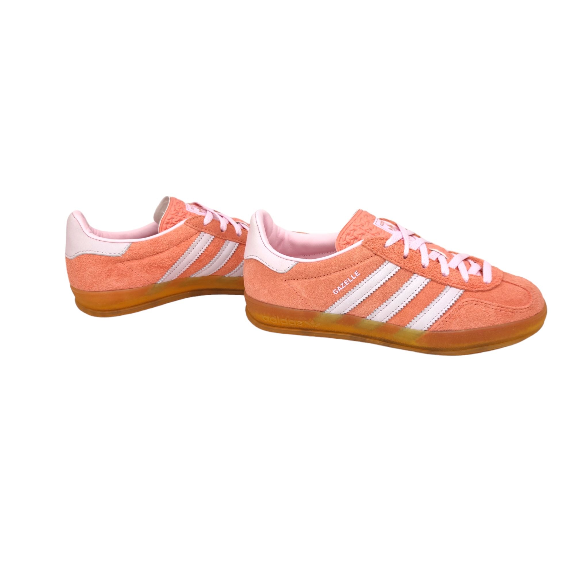 Women's Gazelle Indoor Shoes Wonder Clay/Clear Pink/Gum 