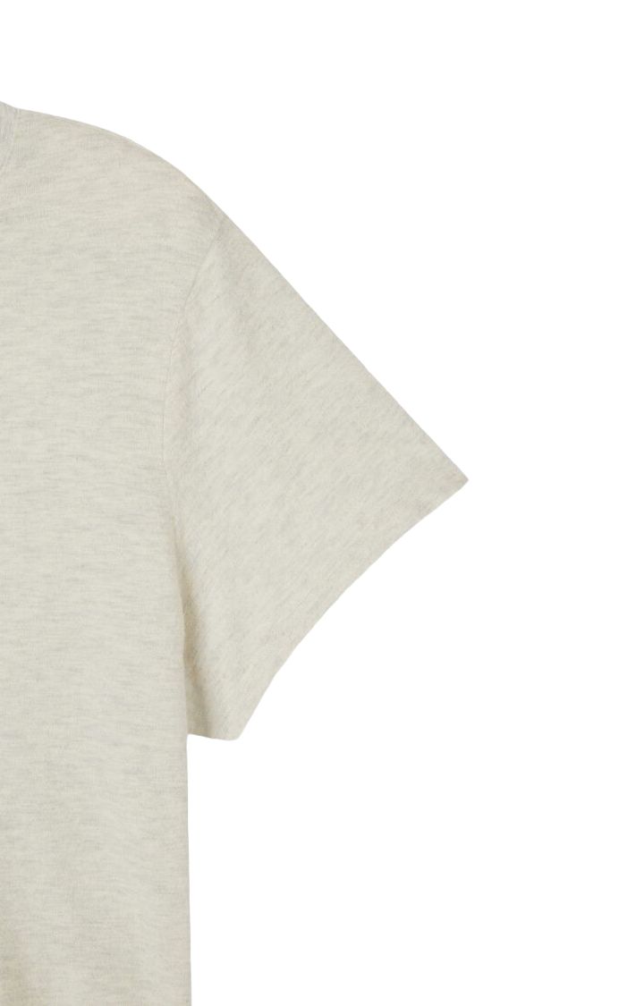 T-shirt Ypawood Cropped Donna Heather Grey