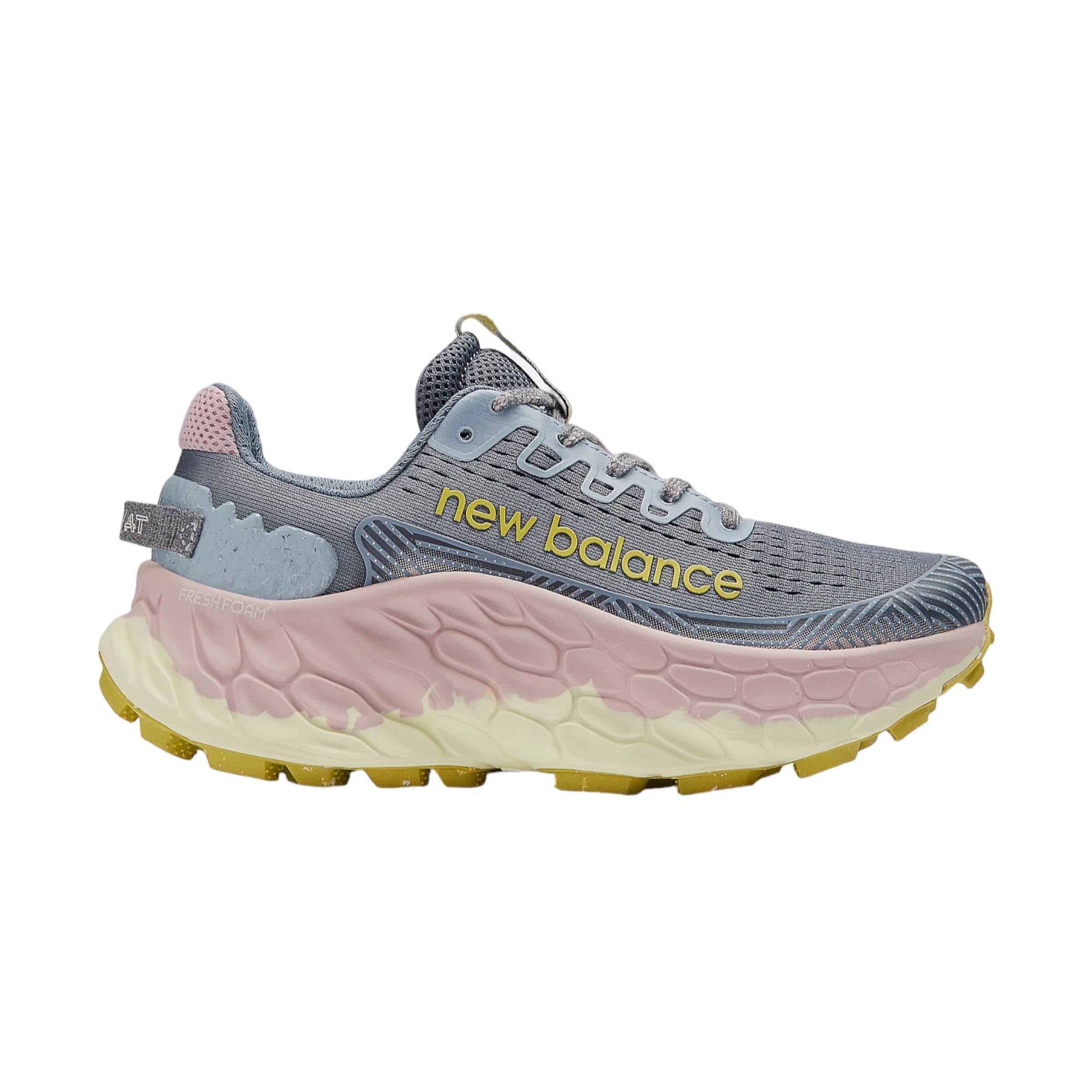 Women's Fresh Foam X More Trail v3 Shoes Arctic Grey/Orb Pink/Tea Tree 