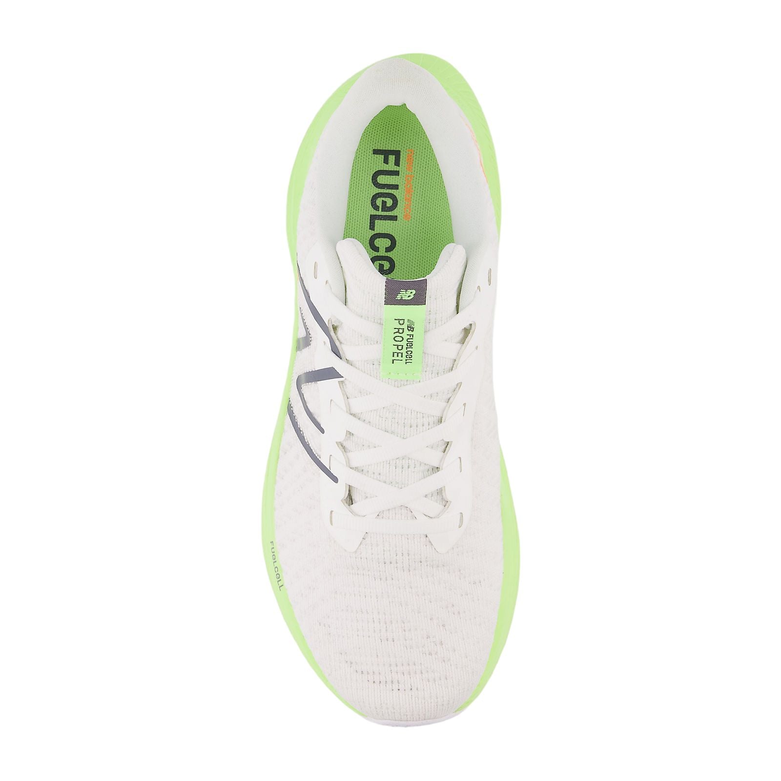 New Balance | Scarpe FuelCell Propel v4 Donna White/Bleached Lime/Graphite - Fabbrica Ski Sises