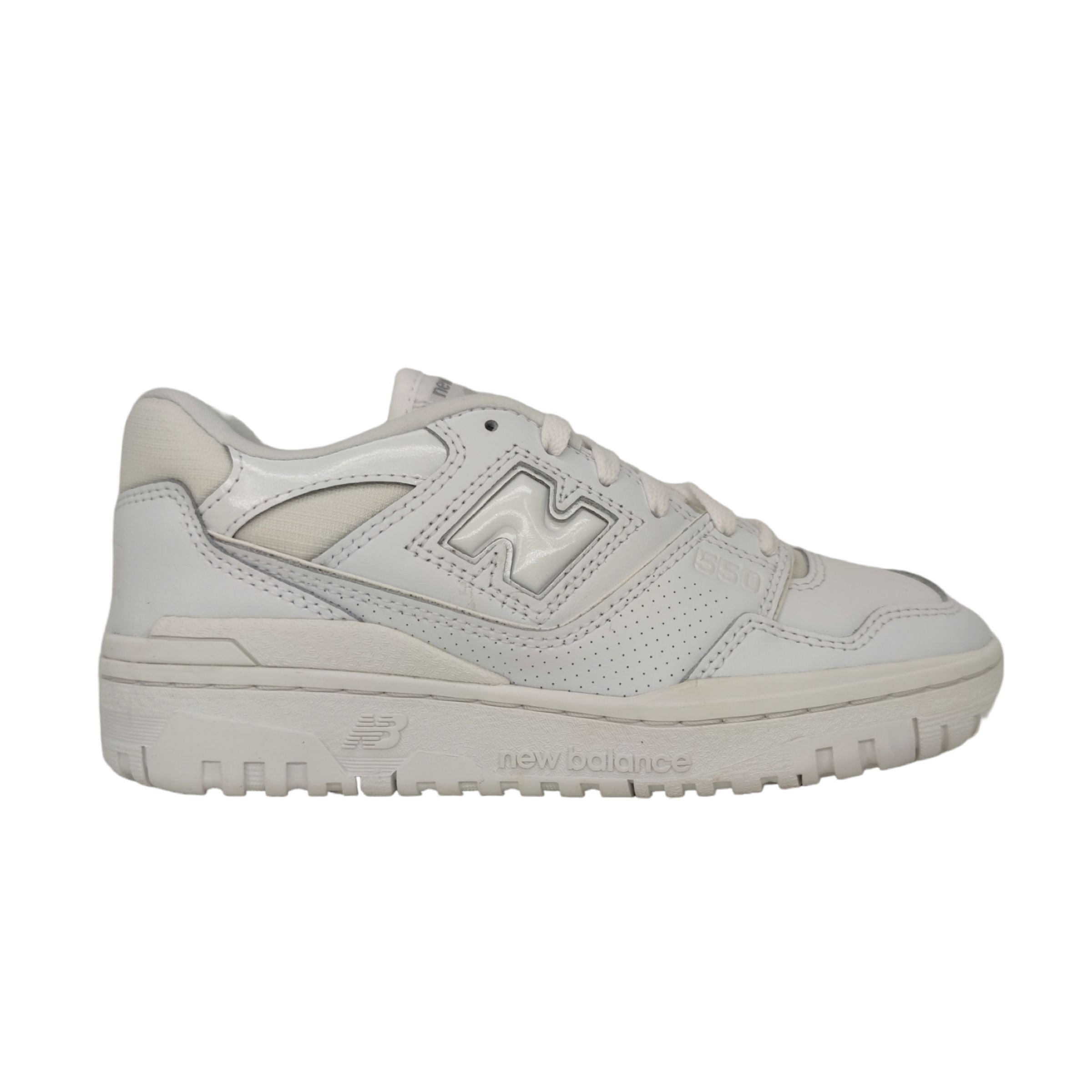Women's 550 Shoes All White 