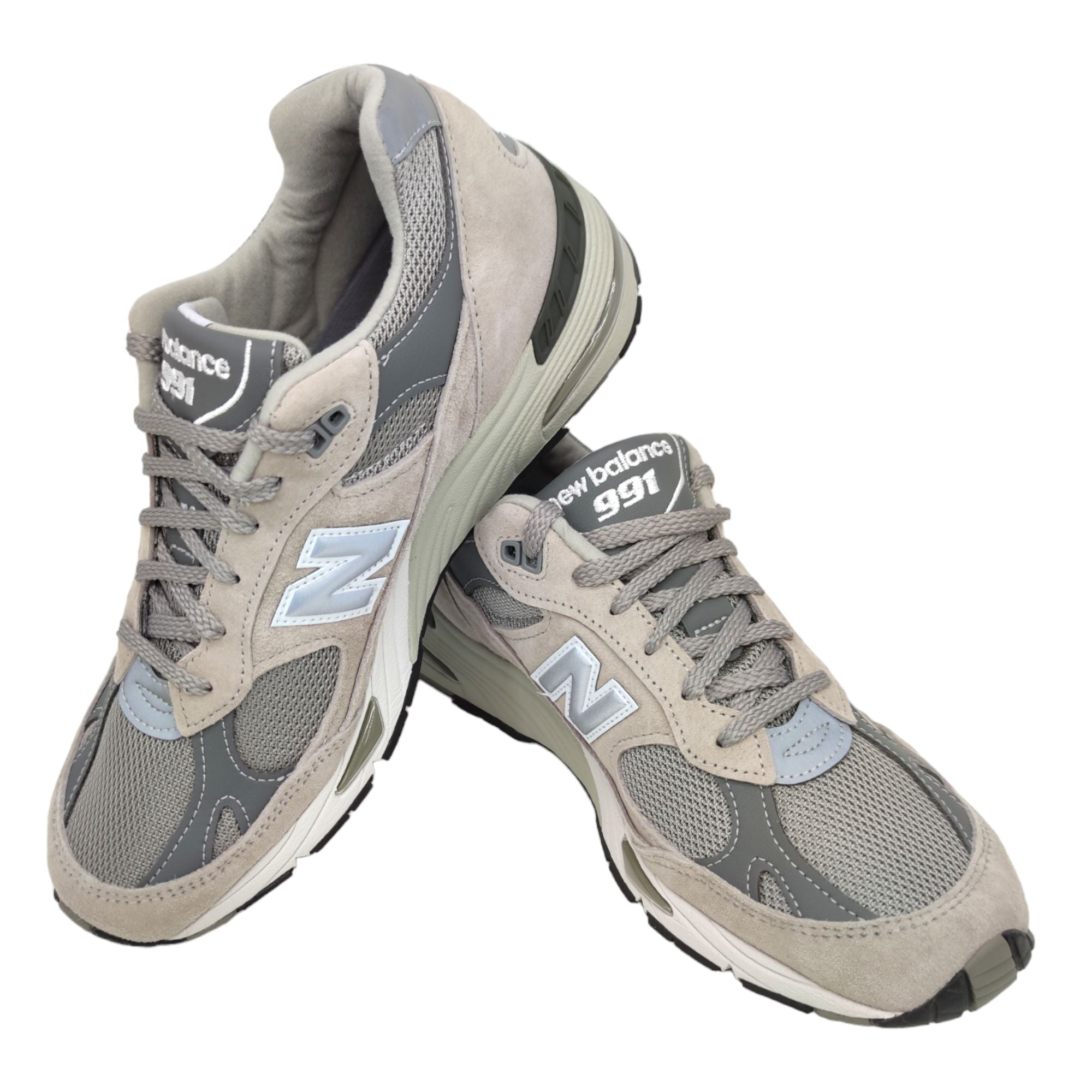 Men's 991v1 Shoes Gray/Silver Metallic 