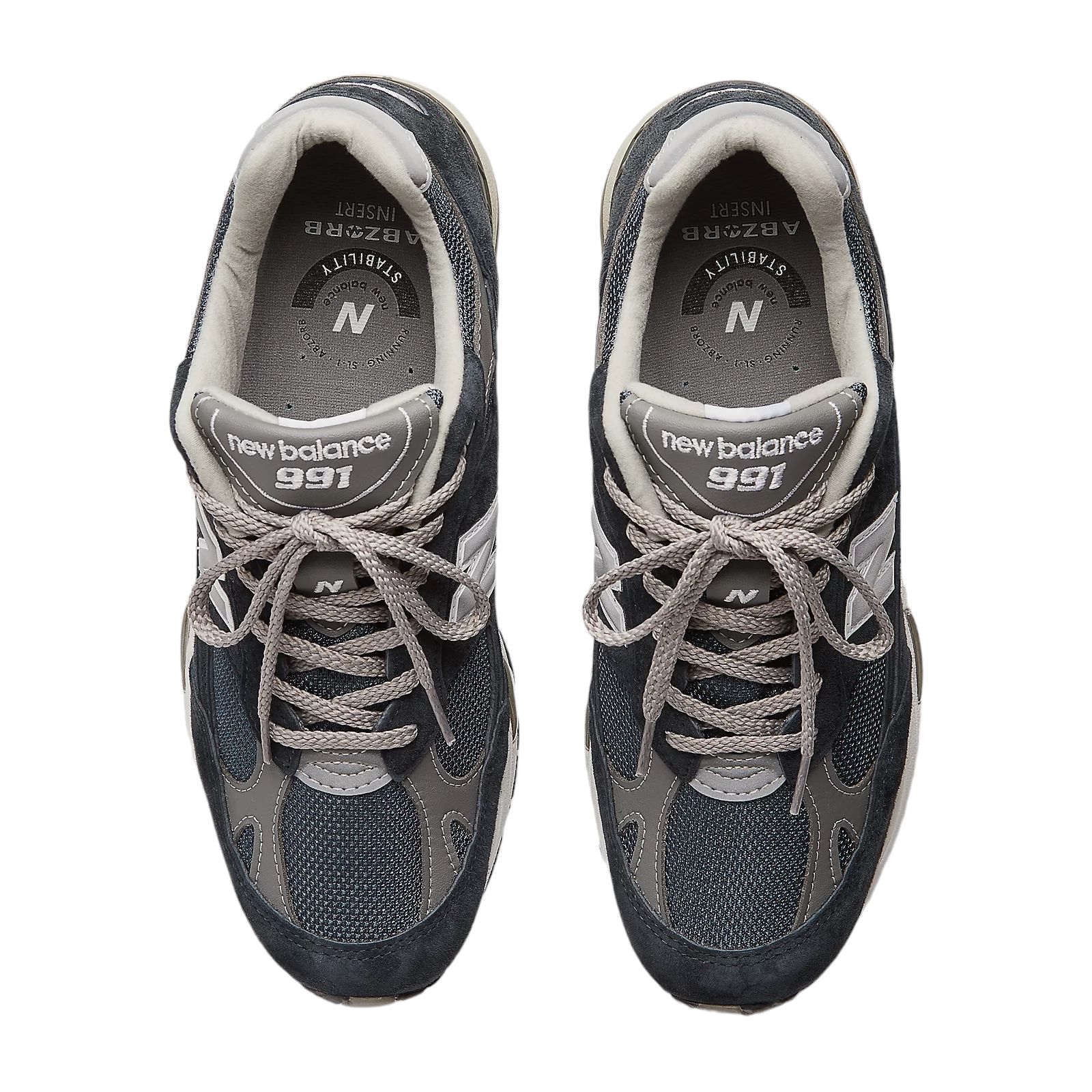 Men's 991v1 Shoes Navy/White/Silver 