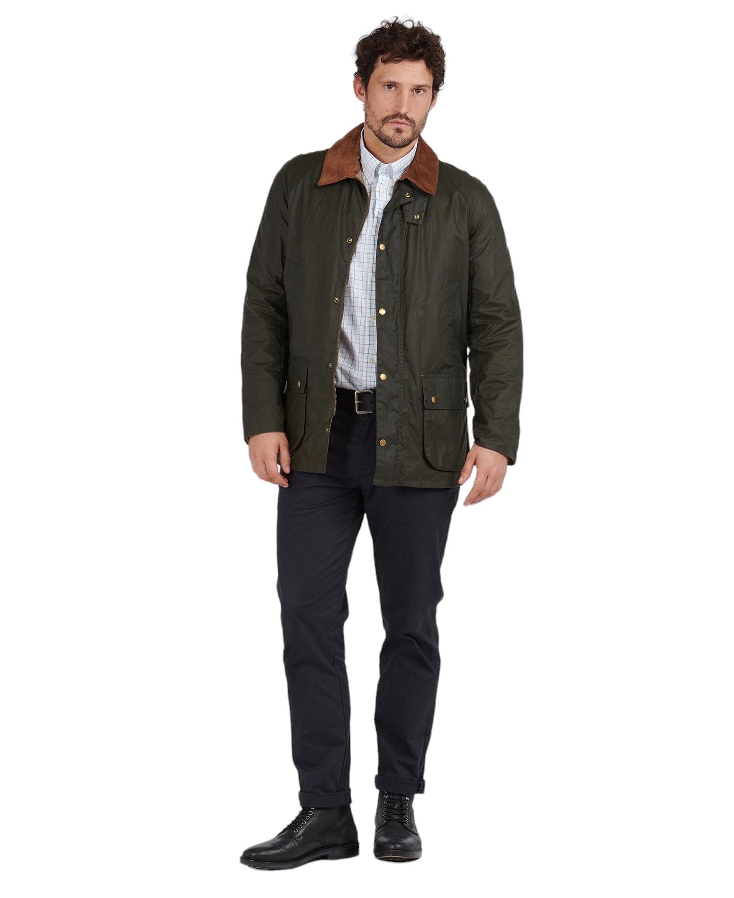 Barbour | Giacca Lightweight Ashby Uomo Archive Olive - Fabbrica Ski Sises
