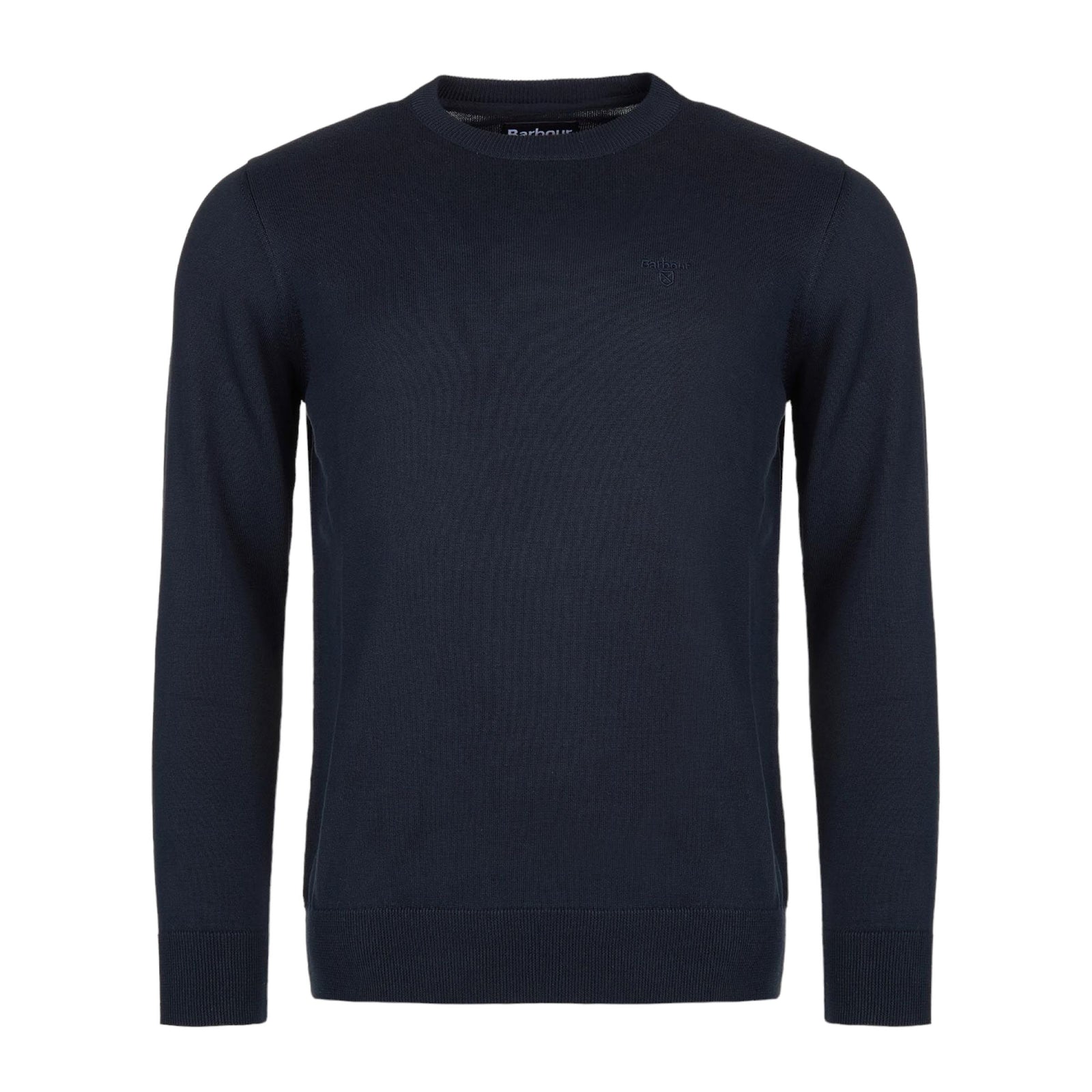 Barbour | Maglia Pima Cotton Crew Neck Uomo Navy - Fabbrica Ski Sises