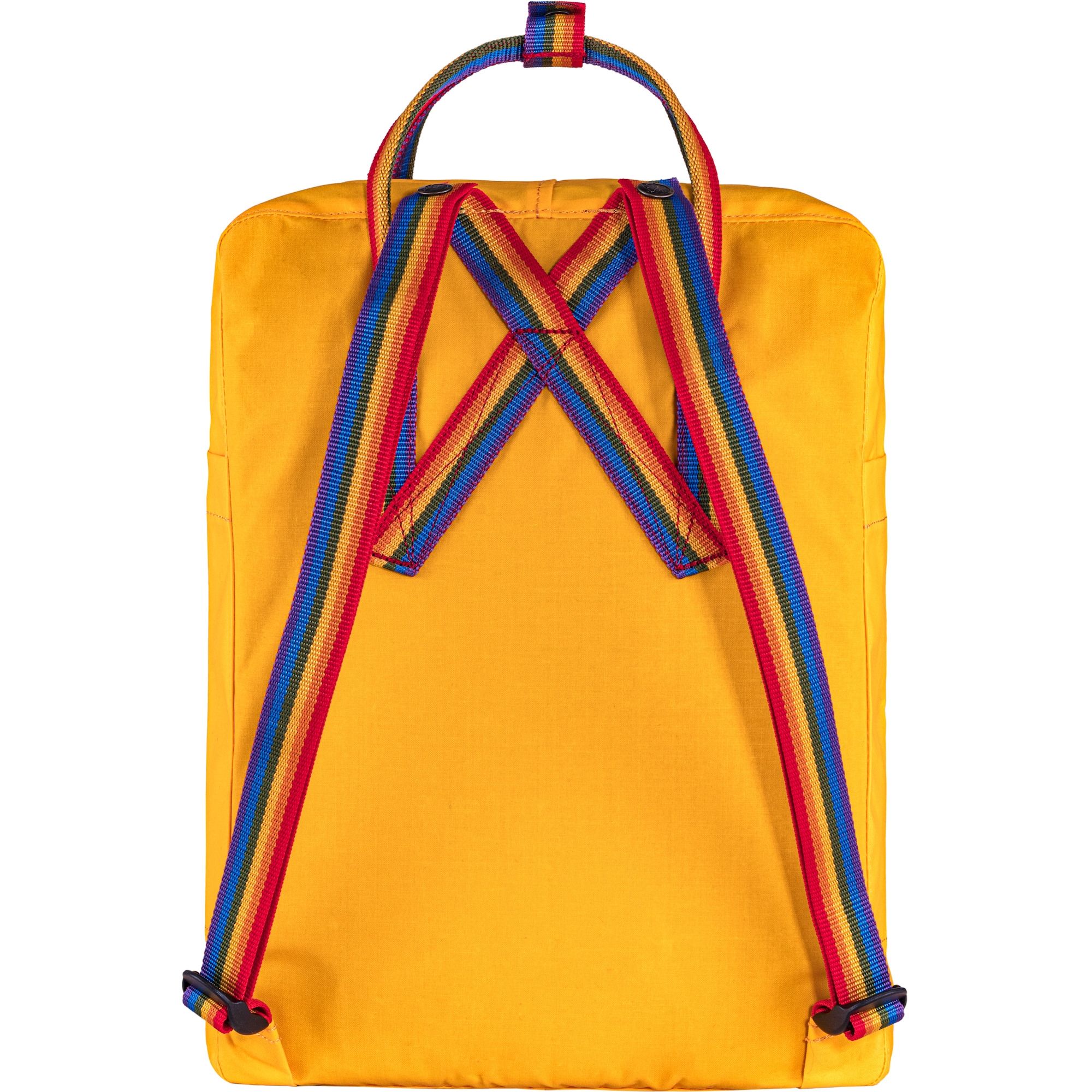 Kanken Rainbow Backpack Warm Yellow 
