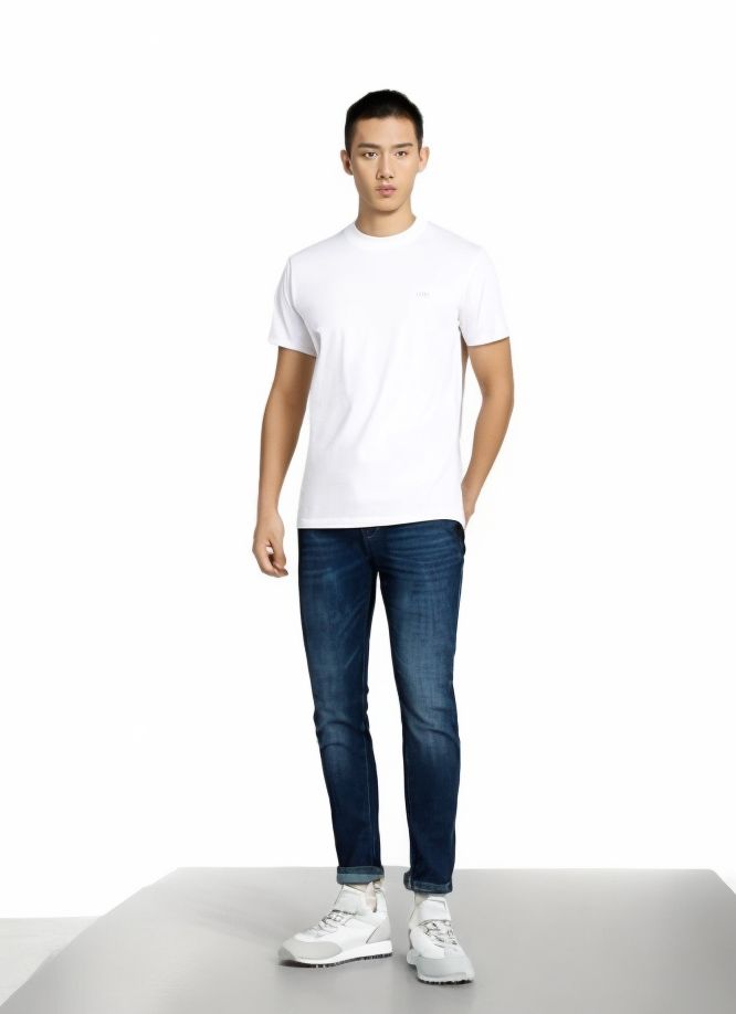 Men's Ripped Icon T-shirt White 