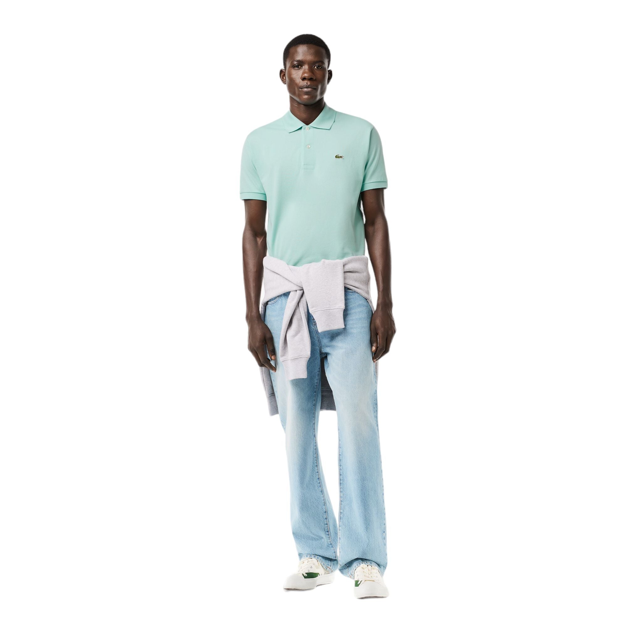 Polo Classic Fit Uomo Water Green
