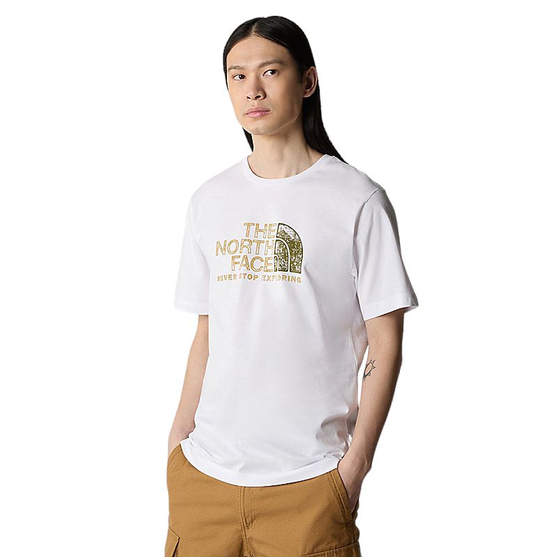 T-shirt Rust 2 Uomo White