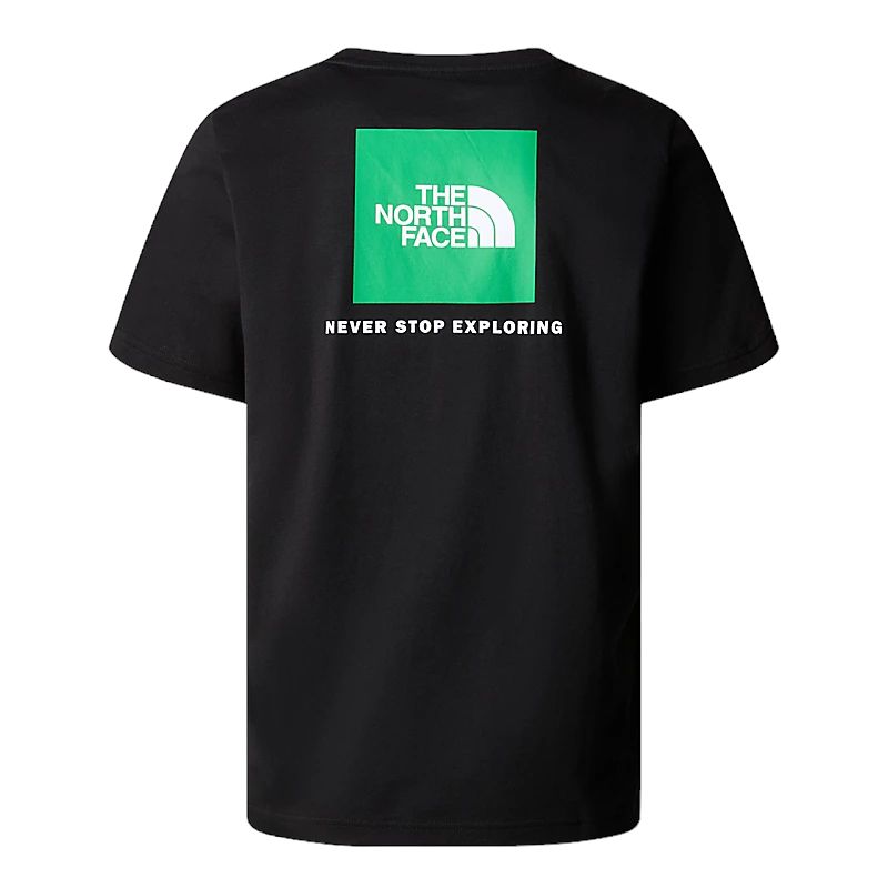 Men's Redbox T-shirt Black/Optic Emerald 