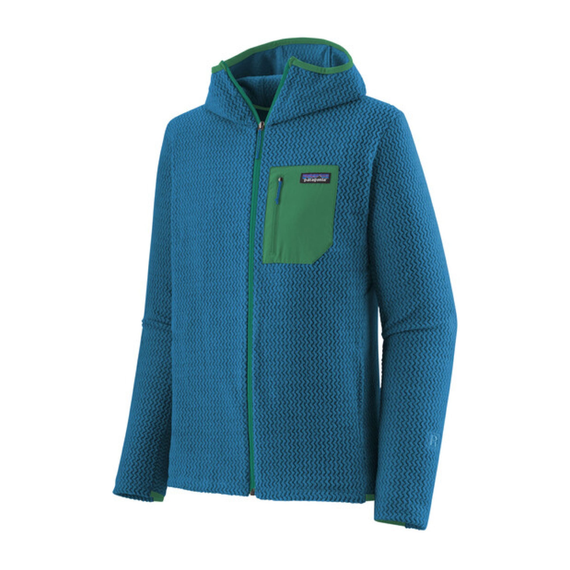 Men's R1 Air Full-Zip Hoody Sweater Vessel Blue 