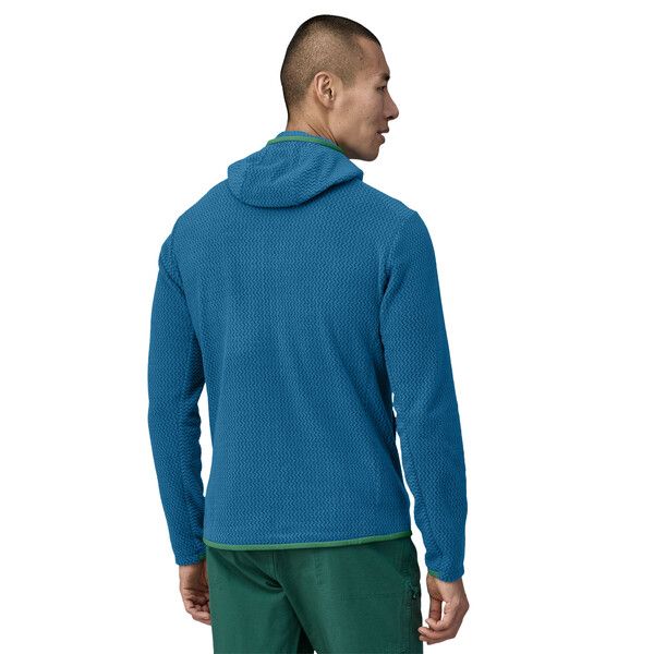 Men's R1 Air Full-Zip Hoody Sweater Vessel Blue 