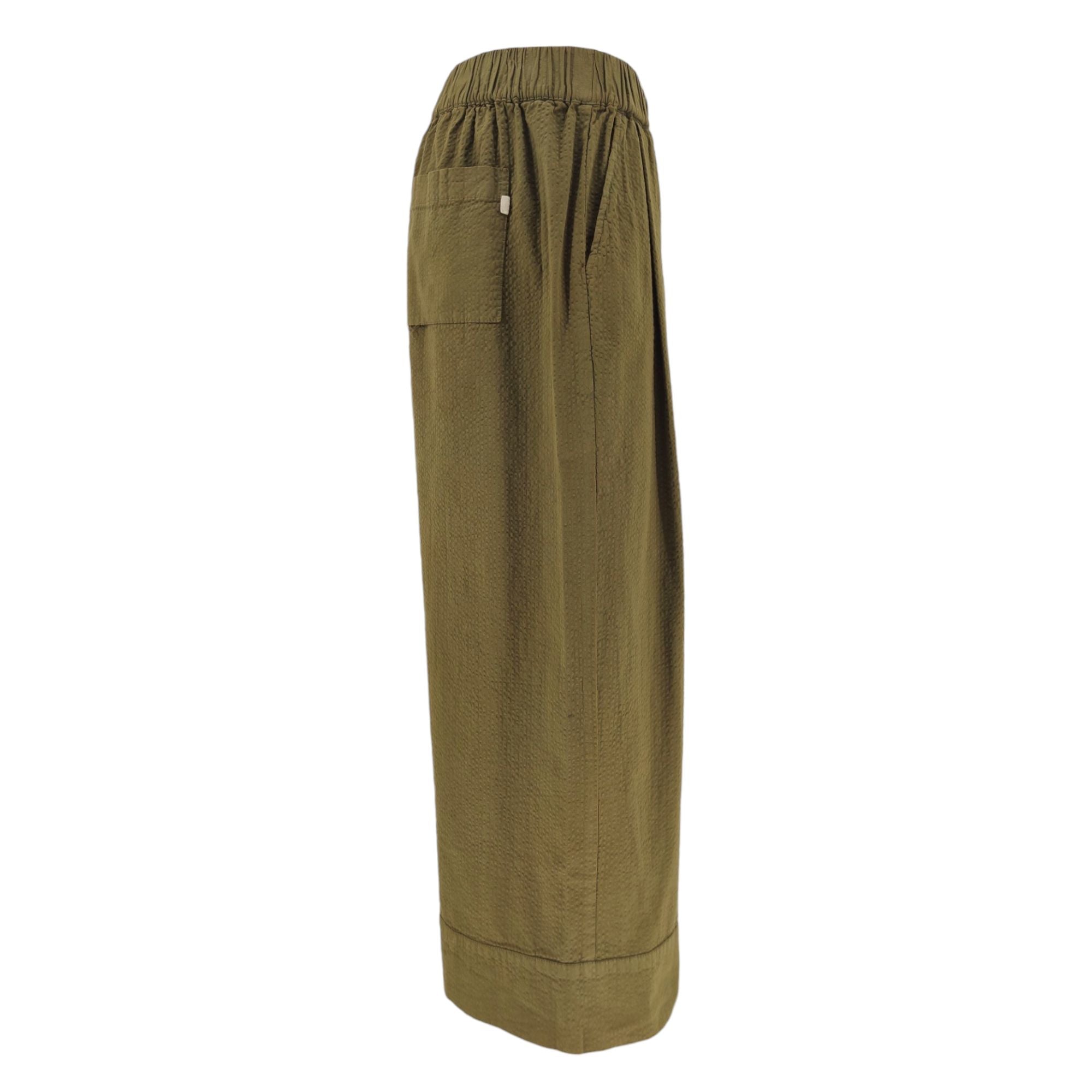 Women's Wide Trousers Kaki 