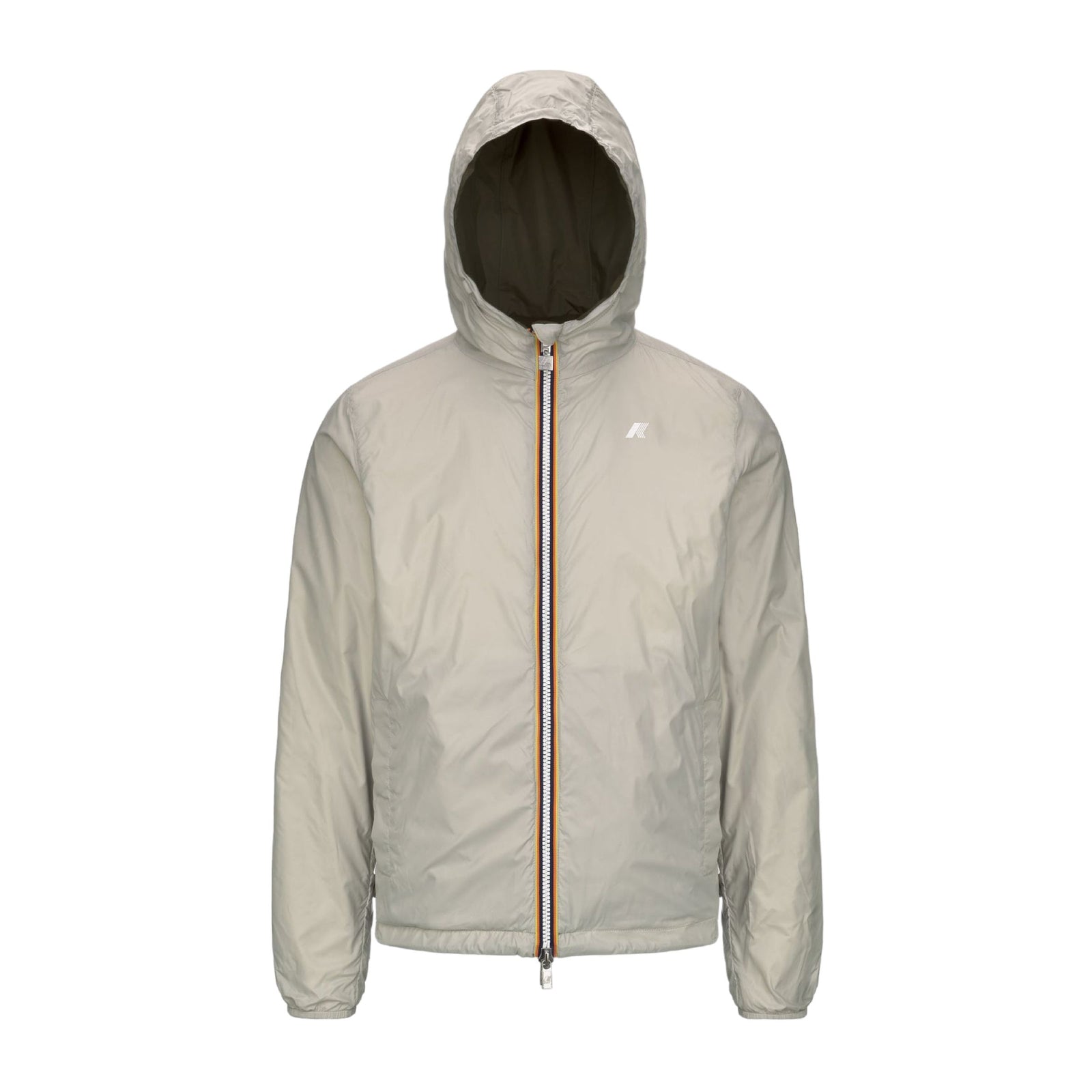 Kway | Giacca Jake Eco Plus Reversible Uomo Green/Beige - Fabbrica Ski Sises