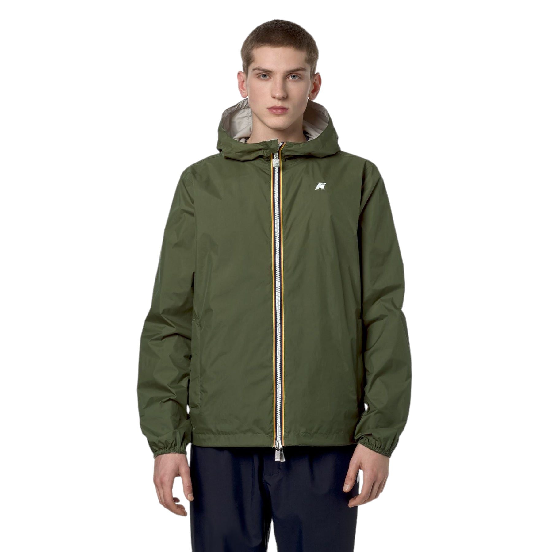 Men's Jake Eco Plus Reversible Jacket Green/Beige 